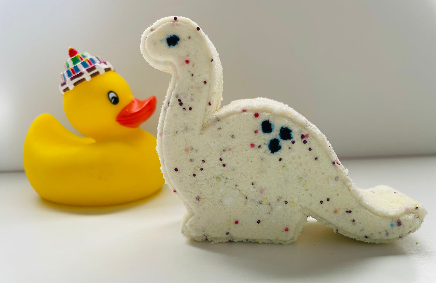 grüne Dinosaurier Badebombe