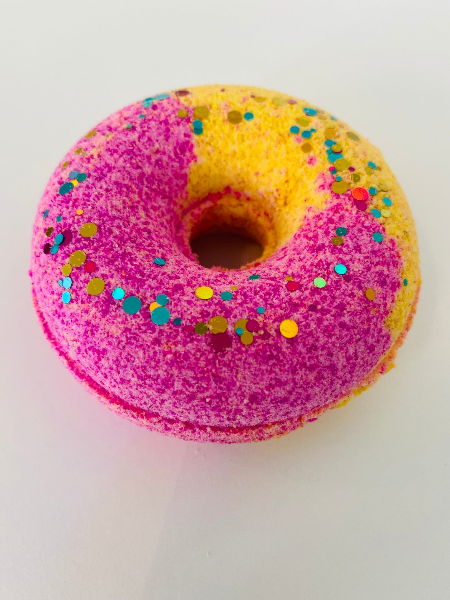 blau grüner Badedonut