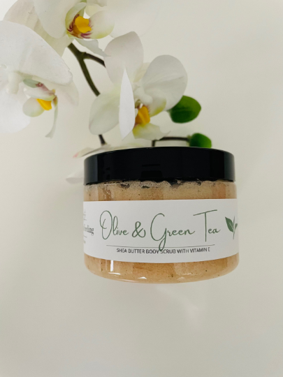 Peeling Olive & Green Tea