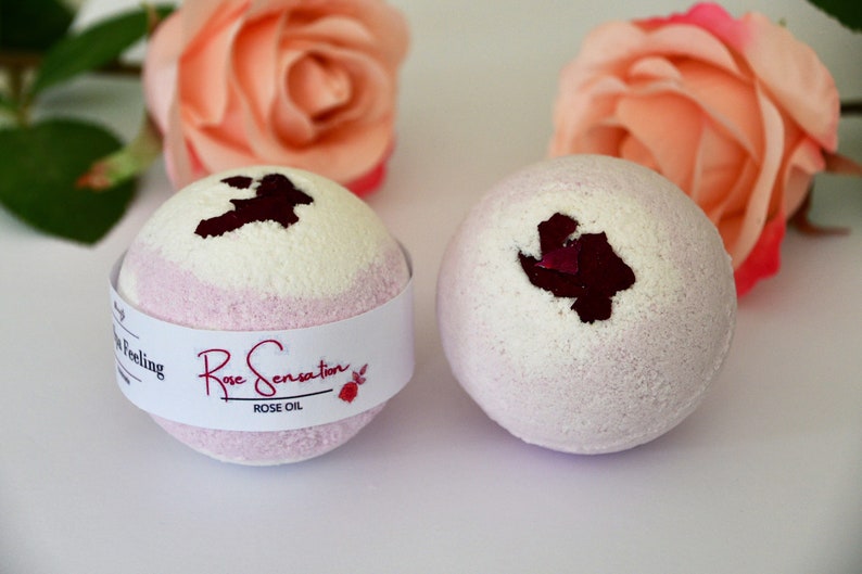 Rose Sensation Badekugel