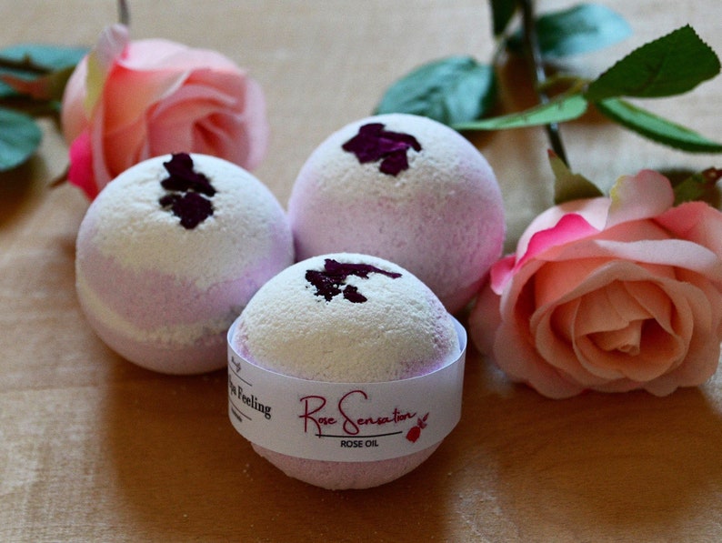 Rose Sensation Badekugel